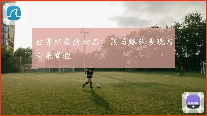 世界杯最新动态:黑马球队表现与未来赛程